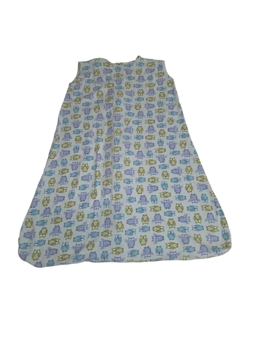 Halo SleepSack M Baby Wearable Blanket Owl Print Blue/Green 4305